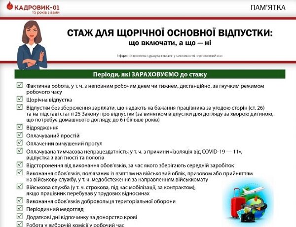 Відпустки під час воєнного стану: відповіді на 5 найпопулярніших запитань кадровиків