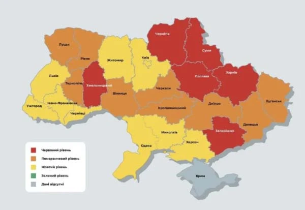 Регіони, які виходять з Регіони, які виходять з