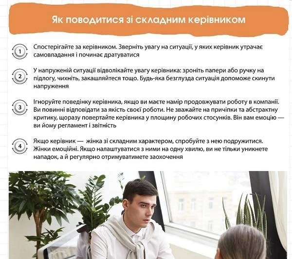 Як поводитися зі складним керівником